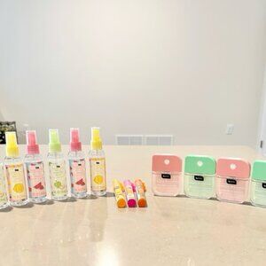 Bpure Hand Sanitizers Bundle 13 Pieces Travel Size Assorted Scents New Lot